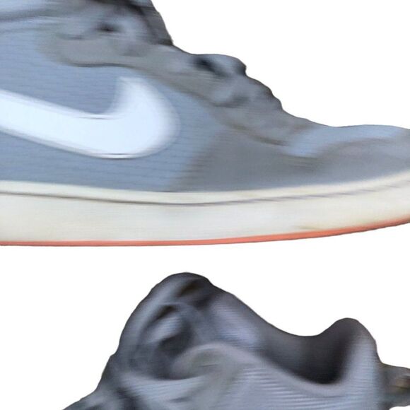 RARE 2016 Nike Court Borough Mid 'Wolf Gray' Size 7 - Picture 10 of 16